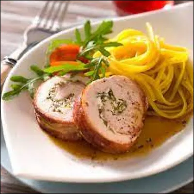 Quel est le nom de cette roulade de pintade ?