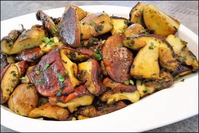 Quels champignons composent cette fricassée ?