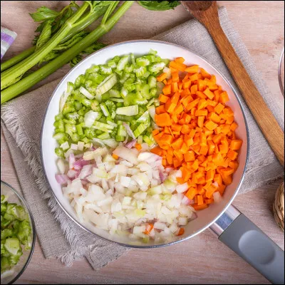 Comment appelle-t-on la présentation de ces crudités ?