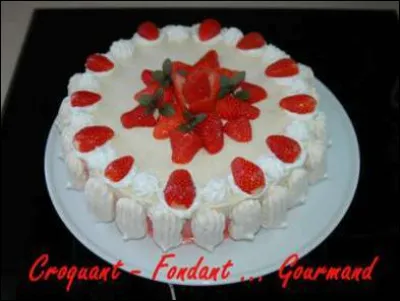 Que diriez-vous de ce savoureux dessert ? Si vous trouvez son nom, je vous l'offre !