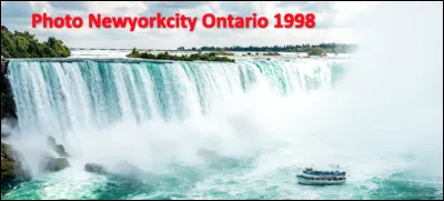 Quel est cet ensemble naturel en N de 3 chutes d'eau qui servent de frontière entre le Canada et les États-Unis ?