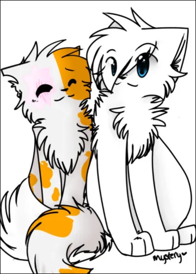 Mais... Tu tombes amoureux/amoureuse de Jolie Étoile/Pelage Tigré, d'un autre clan. Qu'est-ce que tu fais ?