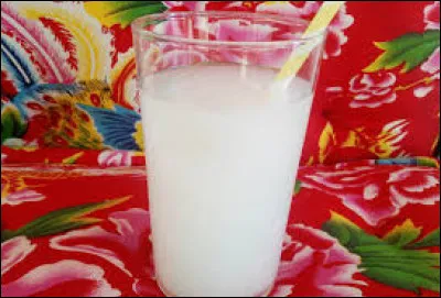 Quelle est la base du sirop d'orgeat ?