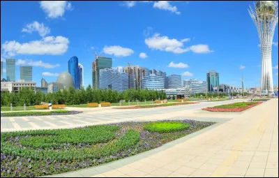Quelle est la capitale du Kazakhstan ?