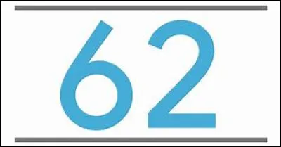 De quel pays le 62 est-il l'indicatif téléphonique ?