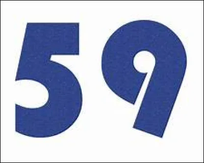 Quel département français est le numéro 59 ?