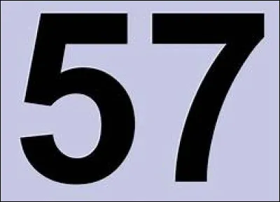 Quel élément chimique a pour numéro atomique le 57 ?