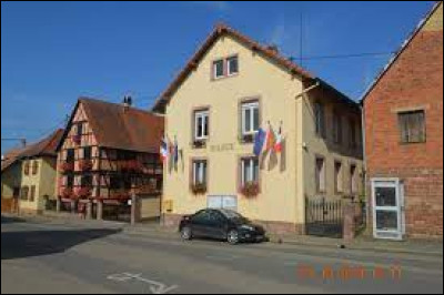Village de l'arrondissement de Saverne, Altenheim se situe dans le département ...