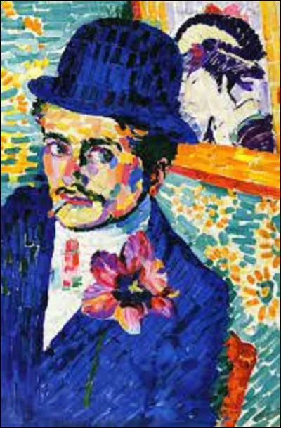 Quel artiste a immortalisé cette homme dans sa toile intitulée ''L'Homme à la tulipe, peinture datant de 1906 ?