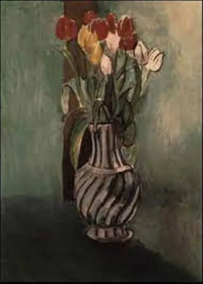 Parmi ces trois fauvistes, lequel a réalisé, en 1914, cette toile intitulée ''Les Tulipes'' ?