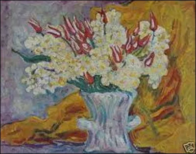Parmi ces trois fauvistes, lequel a exécuté cette peinture nommée ''Tulipes et narcisses'', en 1898 ?