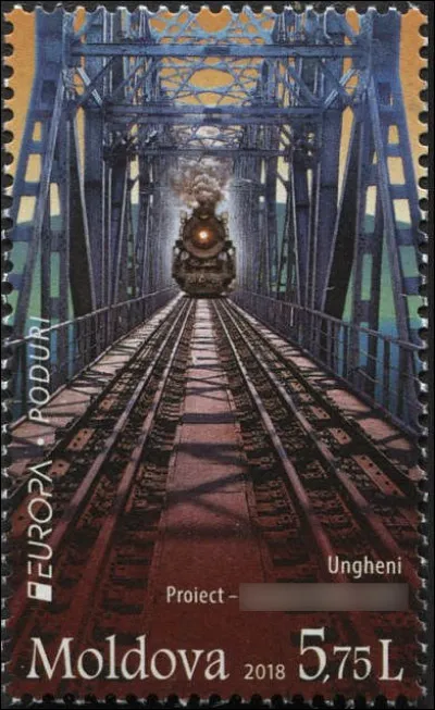 Aux confins moldo-roumains, ce pont sur la rivière Prut près de la cité d'Ungheni marquait autrefois la frontière avec l'Empire de Russie : qui l'a conçu ?