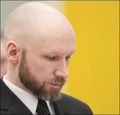 Quelle est la nationalité de Anders Behring Breivik qui a perpétré la ''tuerie d'd'Utøya'' ?
