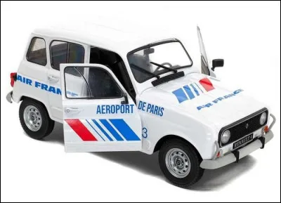 Quel est le métier exercé par le propriétaire de cette Renault 4 ?