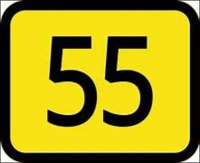 Quel département français porte le numéro 55 ?