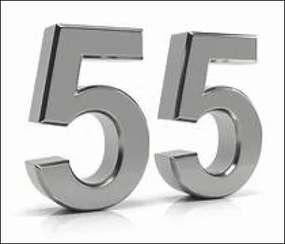 Comment écrit-on 55 en chiffres romains ?