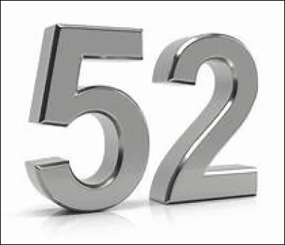 Quel instrument comprend souvent 52 touches blanches ?