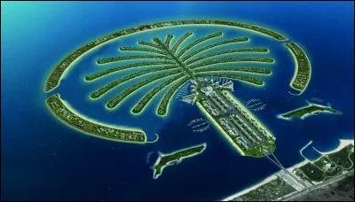 ''Palm Jumeirah'' est un ensemble d'îles artificielles en forme de palmier situé dans quelle ville ?