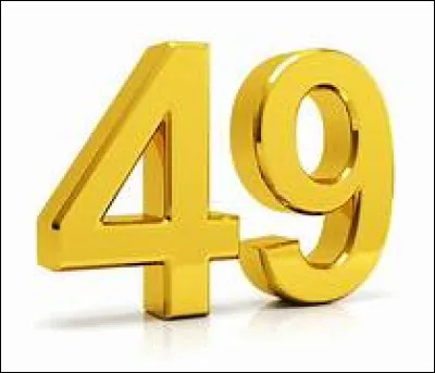 Quel élément chimique porte le numéro atomique 49 ?