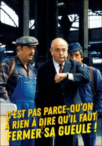 Que dire de ce personnage qui vient sans cesse faire des discours grandiloquents sans apporter aucune idée ni réponse aux questions posées ?