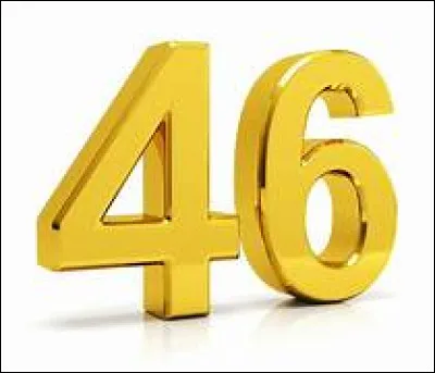 Quel élément chimique a pour numéro atomique le 46 ?