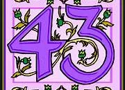 Quiz Le nombre ''43'' en culture gnrale