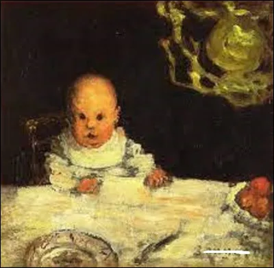 De ces trois nabis, lequel a réalisé cette toile intitulée ''Enfant à table'' ?