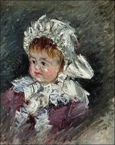 De ces trois impressionnistes, lequel a représenté son fils dans sa toile intitulée ''Portrait de Michel... bébé'', vers 1879 ?