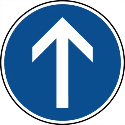 Les panneaux de signalisation bleus correspondent à...