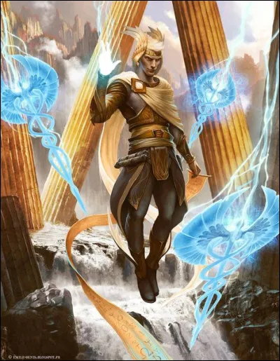 Zeus s'étouffa avec son ambroisie et regarda les deux Moires, les yeux exorbités.
- Eh ouais, je suis irrésistible, commenta Hermès en faisant un clin d'œil à Atropos.
- Tu es surtout le dieu des voleurs et des menteurs ! répliqua-t-elle.

Peu après sa naissance, à quel dieu Hermès vola-t-il ses bœufs ?