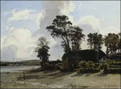 Et on termine ce quiz en cherchant un paysagiste. De ces trois membres, lequel a exécuté le tableau intitulé ''La Ferme de l'Estuaire'', en 1830 ?
