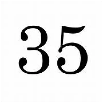 Quel élément chimique a pour numéro atomique le numéro 35 ?