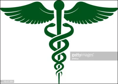 Sciences et Nature : Quel nom de dieu porte le bâton enroulé d'un serpent et qui constitue le symbole de la médecine ?