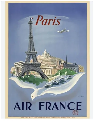 1933 - Sur décision de l'État, elle a absorbé toutes les compagnies aériennes françaises y compris l'aéropostale pour devenir une compagnie unique, le 31 octobre 1933. Quelle est cette nouvelle compagnie qui représente à elle seule, l'aviation civile française et qui va fêter, cette année, ses 90 ans ?