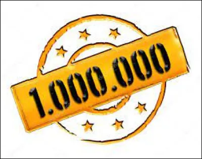Quel calcul donne pour résultat : 1 000 000 ?