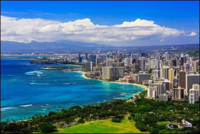 Honolulu est la capitale de l'État d'Hawaï un des États-Unis
