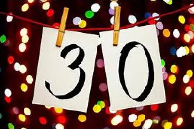 Lequel de ces nombres n'est pas un diviseur de 30 ?