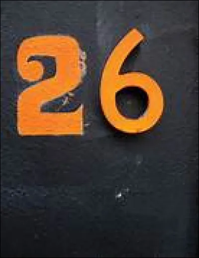 Quel département français est le numéro 26 ?