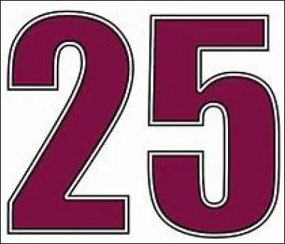 Quel &eacute;l&eacute;ment chimique a pour num&eacute;ro atomique le num&eacute;ro 25 ?