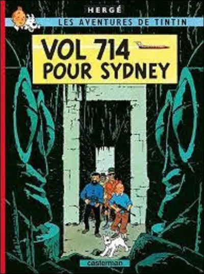 ''Vol 714 pour Sydney'' est un album publié en 1968. Combien d'heures d'avion faut-il pour rallier Paris à cette ville ?