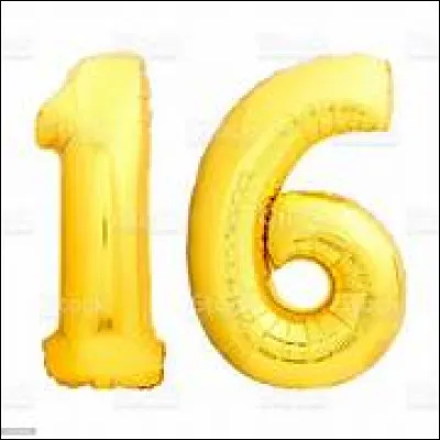 16 ans dans de nombreux pays, c'est l'âge :