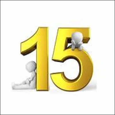 Qui appelle-t-on en France avec le 15 ?