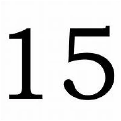 Quel élément chimique a 15 comme numéro atomique ?