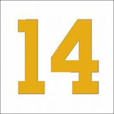 Quel département porte le numéro 14 ?