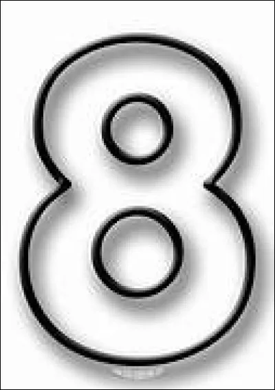 Comment dit-on "8" en anglais ?