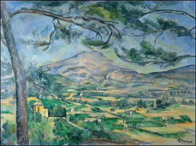 Qui a peint maintes fois la montagne Sainte-Victoire ?