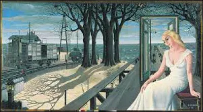 Sa toile s'intitule "Les Ombres" :