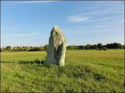 Je vous propose de partir à la découverte de la Pierre de Gargantua, ce menhir qui se trouve à Neaufles-Auvergny. Nous ne sommes pas en Bretagne mais en Normandie, dans l'arrondissement de Bernay, dans le département ...