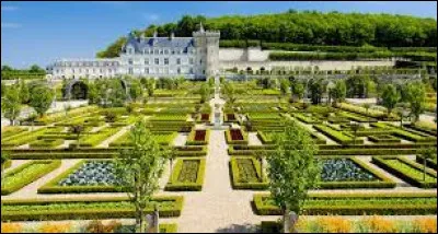 Le château de Villandry se situe dans le département du Loir-et-Cher.