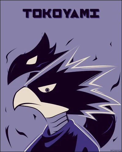 Avec quel héros Fumikage Tokoyami s'est-il entraîné ?